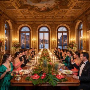 Cena en Palacio en el Gran Canal